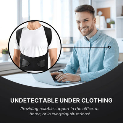 Back Brace Posture Corrector for Women & Men Back Lumbar Support Shoulder Posture Support for Improve Posture & Back Pain Relief