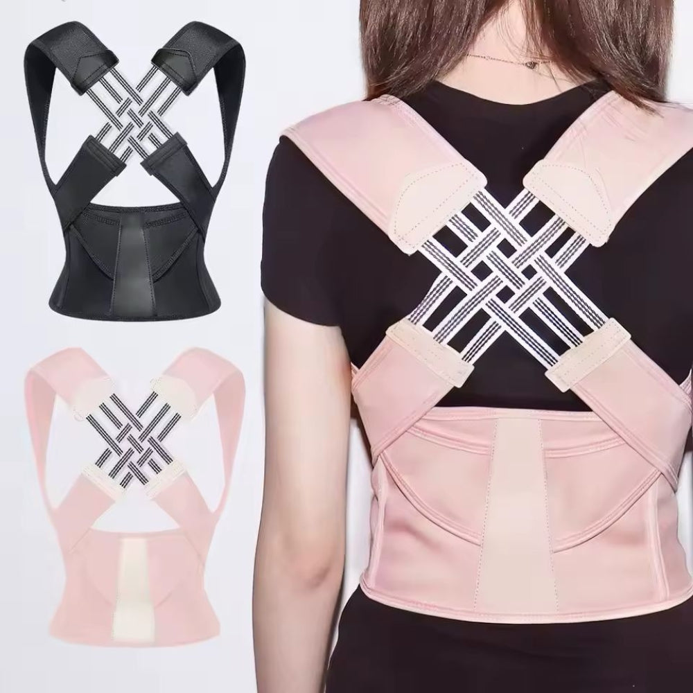 Back Brace Posture Corrector for Women & Men Back Lumbar Support Shoulder Posture Support for Improve Posture & Back Pain Relief